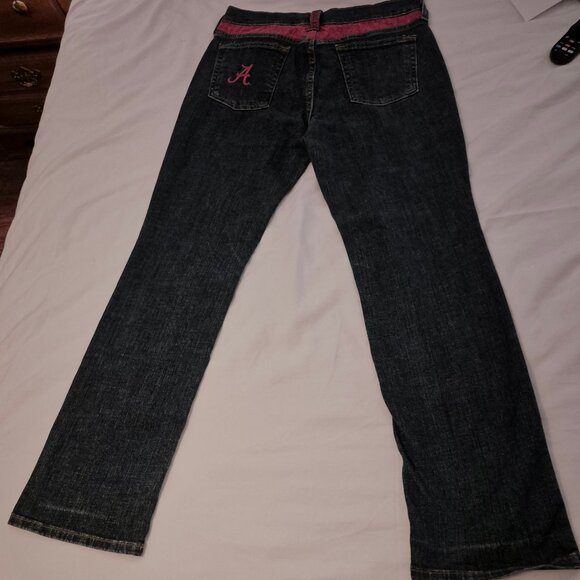 Alabama Crimson Tide Jeans , size 6 RTR . - Picture 6 of 10